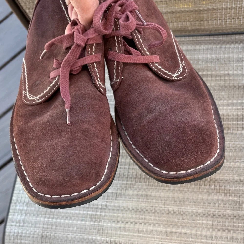 John Varvatos Dark Brown Chukka Boots